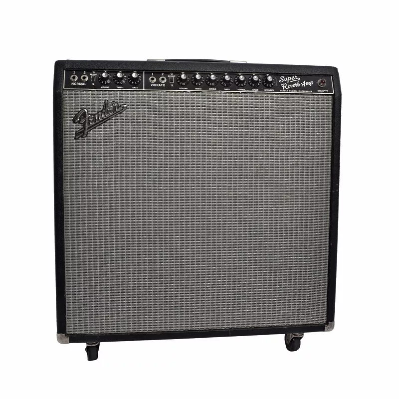 fender-super-reverb-combo-amplifier-1965 Fender Super Reverb Combo Amplifier (1965)