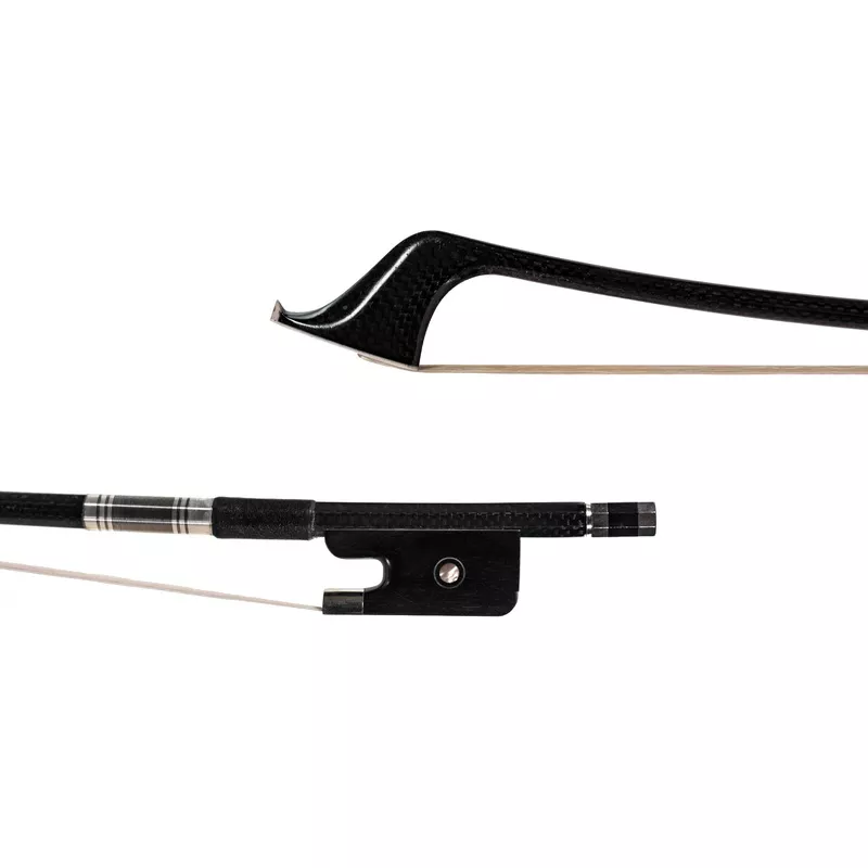 fiddlerman-carbon-fiber-weave-french-style-double-bass-bow Fiddlerman Carbon Fiber Weave French Style Double Bass Bow