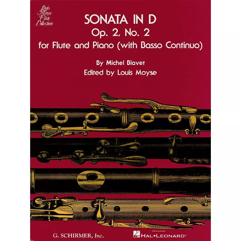 Flute Sonata in D Minor, Op. 2, No. 2 (Flute and Piano)