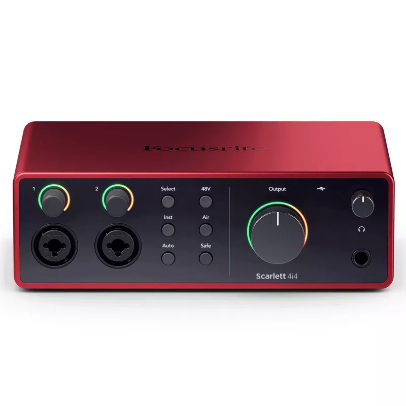 focusrite-scarlett-4i4-4th-gen-usb-recording-interface Focusrite Scarlett 4i4 4th Gen USB Recording Interface
