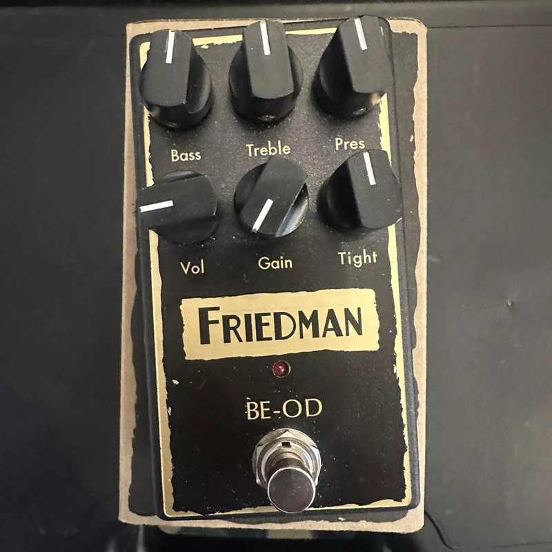 friedman-be-od-overdrive-pedal-pre-owned Friedman BE-OD Overdrive Pedal (Pre-Owned)