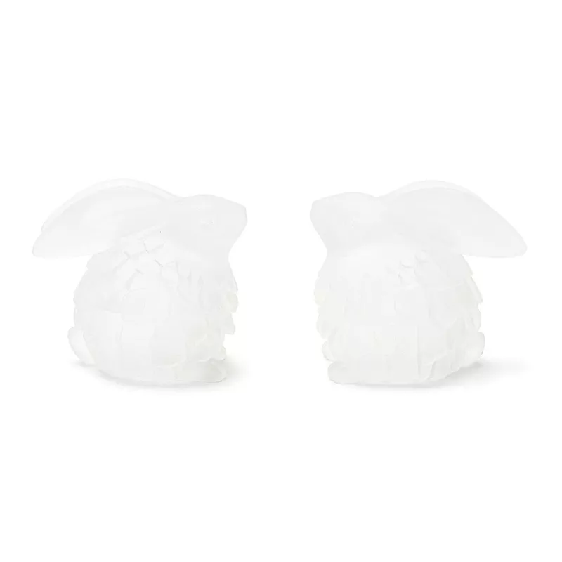 frosted-bunny-figurine-set-4 Frosted Bunny Figurine (Set of 4)