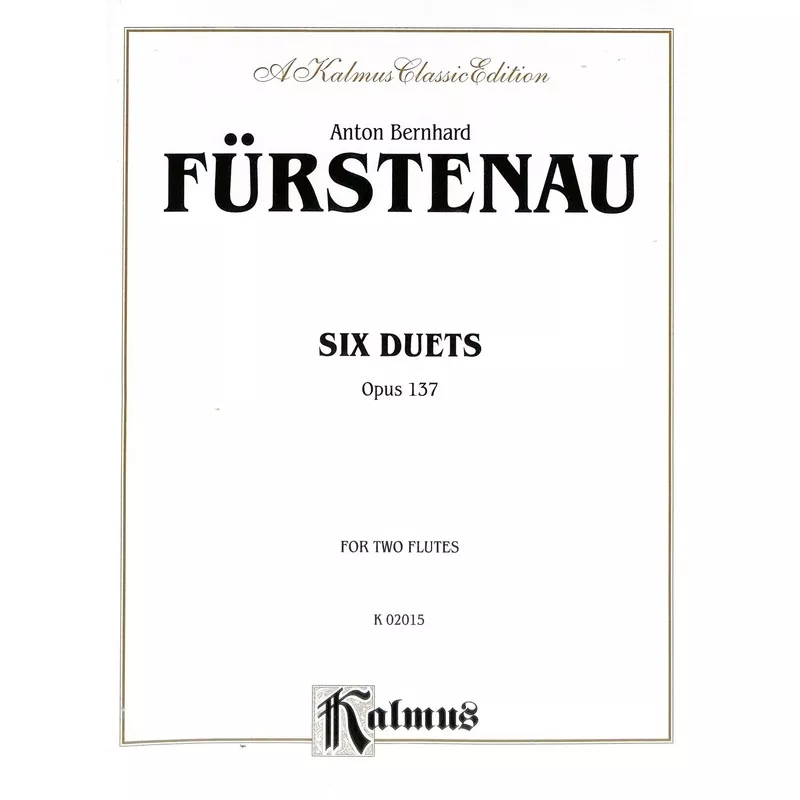 furstenau-six-duets-op-137 Furstenau, A :: Six Duets op. 137