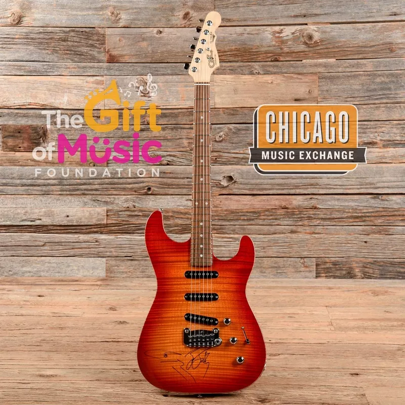 G&L S-500 Deluxe Cherryburst