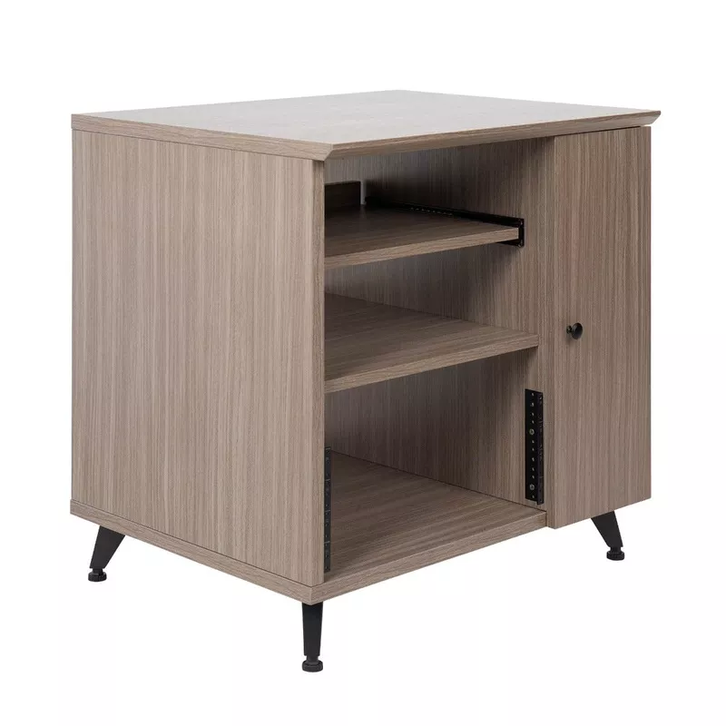 gator-frameworks-elite-series-sidecar-rack-cabinet-w-shelf-grey Gator Frameworks Elite Series Sidecar Rack Cabinet w/ Shelf – Grey