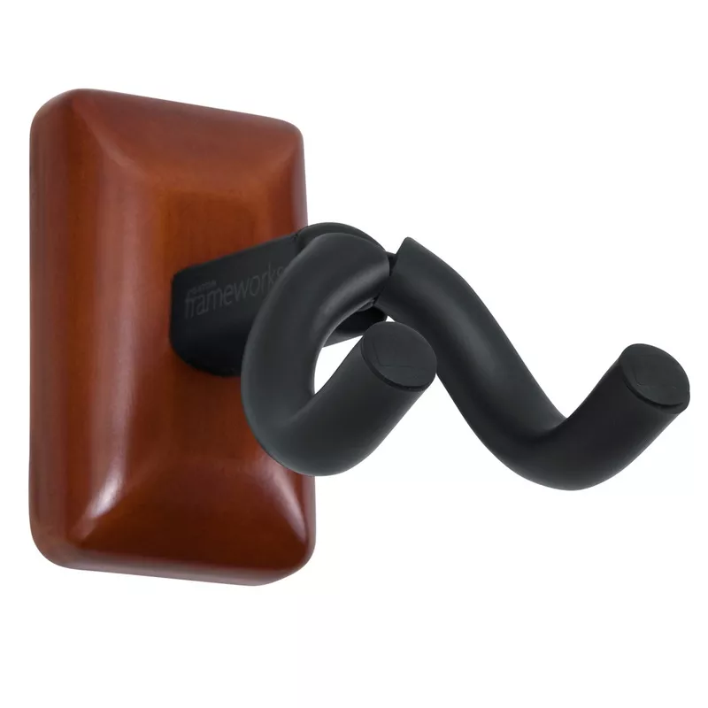 gator-frameworks-mahogany-wall-mounted-ukulele-mandolin-hanger Gator Frameworks Mahogany Wall Mounted Ukulele/Mandolin Hanger