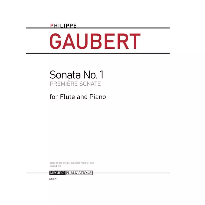 gaubert-p-sonata-no-1 Gaubert, P :: Sonata No. 1
