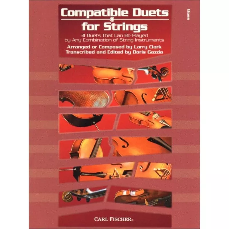 gazda-clark-compatible-duets-strings-bass-carl-fischer Gazda / Clark – Compatible Duets for Strings – Bass – Carl Fischer