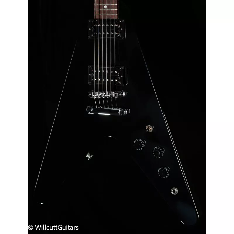 gibson-80s-flying-v-ebony-302 Gibson 80s Flying V Ebony (302)
