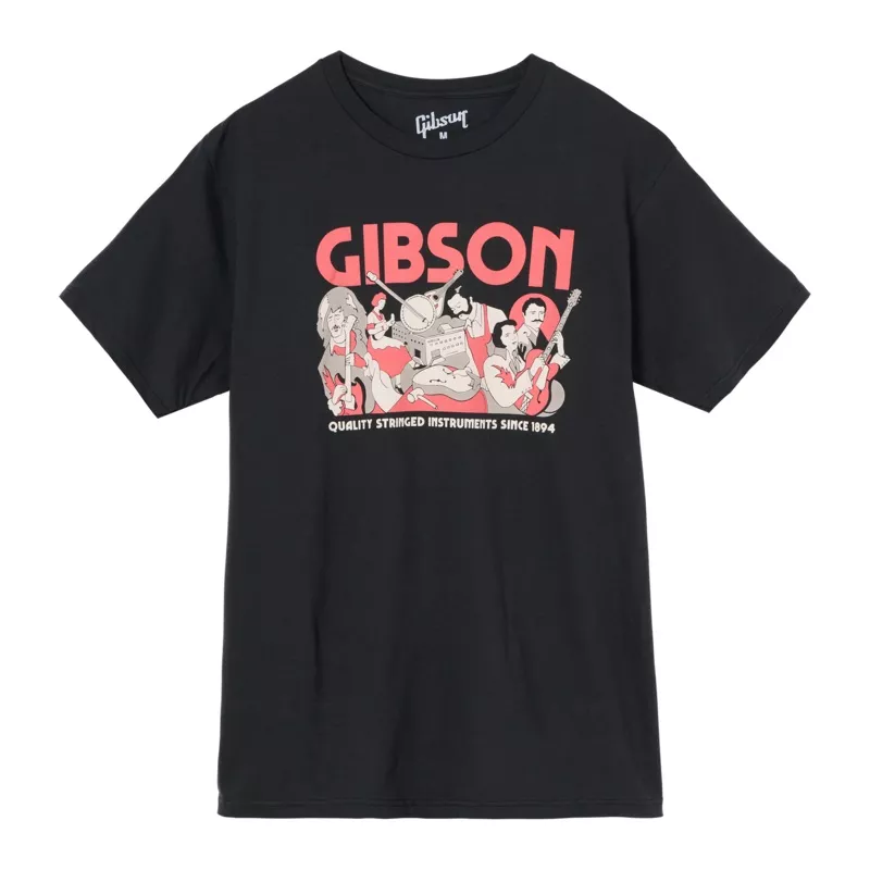 gibson-catalog-tee-black Gibson Catalog Tee Black
