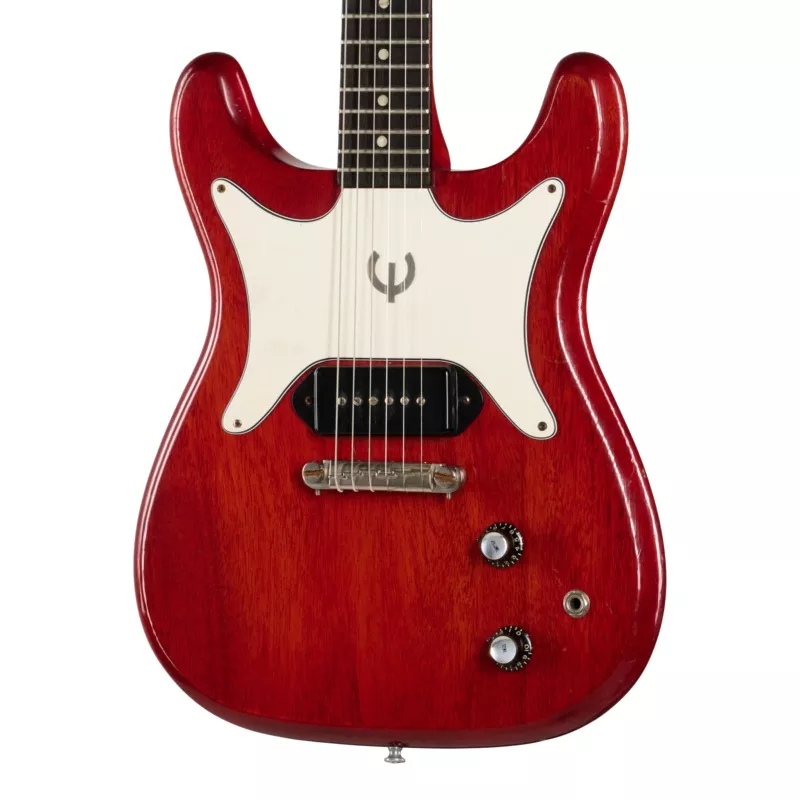 gibson-certified-vintage-1962-epiphone-coronet-sb-533-cherry Gibson Certified Vintage 1962 Epiphone Coronet SB-533, Cherry