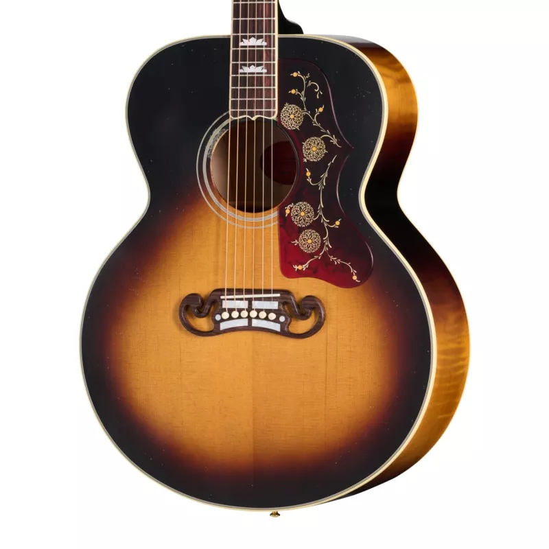 gibson-custom-1957-sj-200-reissue-light-aged-vintage-sunburst Gibson Custom 1957 SJ-200 Reissue, Light Aged, Vintage Sunburst