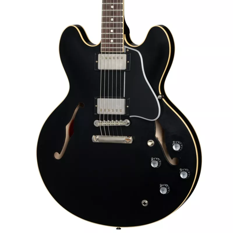 gibson-custom-1964-es-335-reissue-ebony-vos Gibson Custom 1964 ES-335 Reissue, Ebony VOS