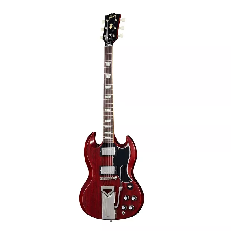 gibson-custom-60th-anniversary-1961-sg-les-paul-standard-vos-cherry-red Gibson Custom 60th Anniversary 1961 SG Les Paul Standard VOS, Cherry Red