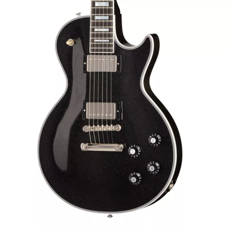 gibson-mod-collection-1968-les-paul-custom-reissue-graphite-galaxy Gibson Mod Collection 1968 Les Paul Custom Reissue, Graphite Galaxy