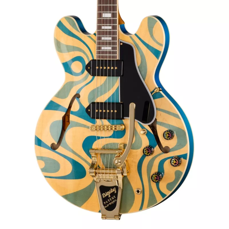 Gibson Mod Collection ES-330, Aqua Shag