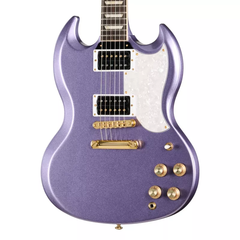 gibson-mod-collection-sg-standard-61-lavender-mist Gibson Mod Collection SG Standard ’61, Lavender Mist