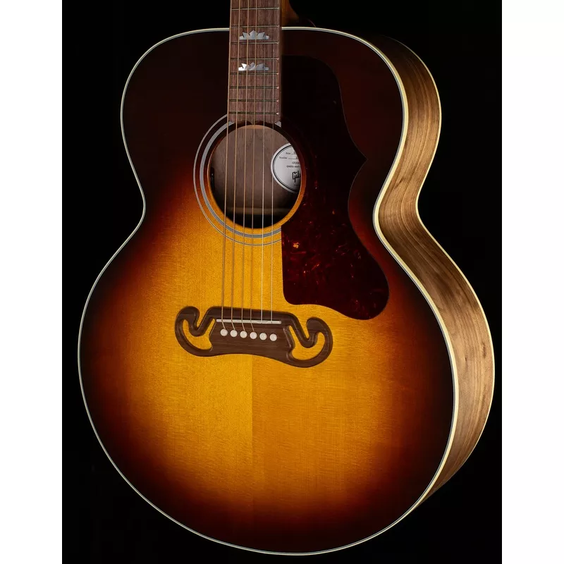 gibson-sj-200-studio-walnut-satin-walnut-burst-038 Gibson SJ-200 Studio Walnut Satin Walnut Burst (038)