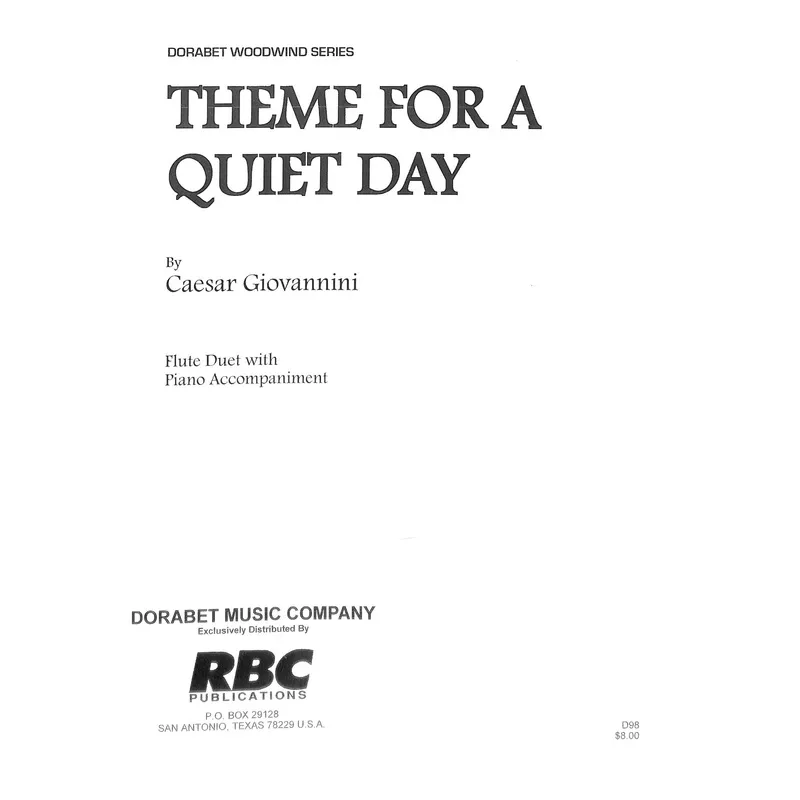 giovannini-c-theme-quiet-day Giovannini, C :: Theme for a Quiet Day