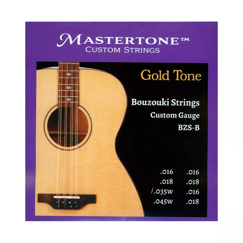 gold-tone-bouzouki-strings-ball-end Gold Tone Bouzouki Strings, Ball End