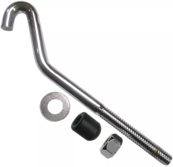 GON BOPS SP0013 CHROME BONGO TENSION HOOK ASSEMBLY