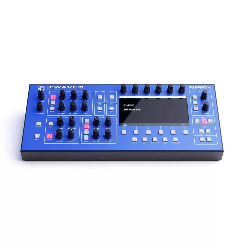groove-synthesis-3rd-wave-8m-desktop-synthesizer GROOVE SYNTHESIS 3RD WAVE 8M DESKTOP SYNTHESIZER