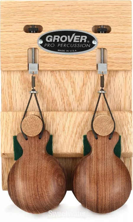 grover-gwc-cm-quick-adjust-castanet-machine-w-granadillo-castanets GROVER GWC-CM QUICK-ADJUST CASTANET MACHINE W/ GRANADILLO CASTANETS