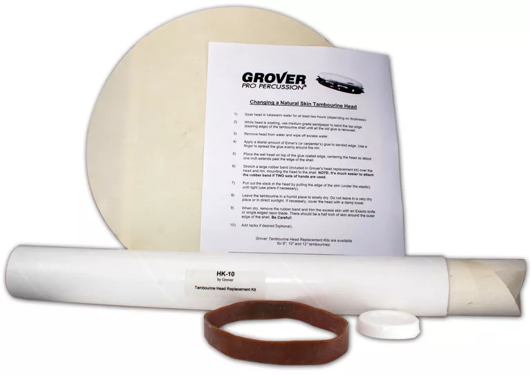 grover-hk-12-12-head-kit-tambourine-accessory GROVER HK-12 12" HEAD KIT TAMBOURINE ACCESSORY