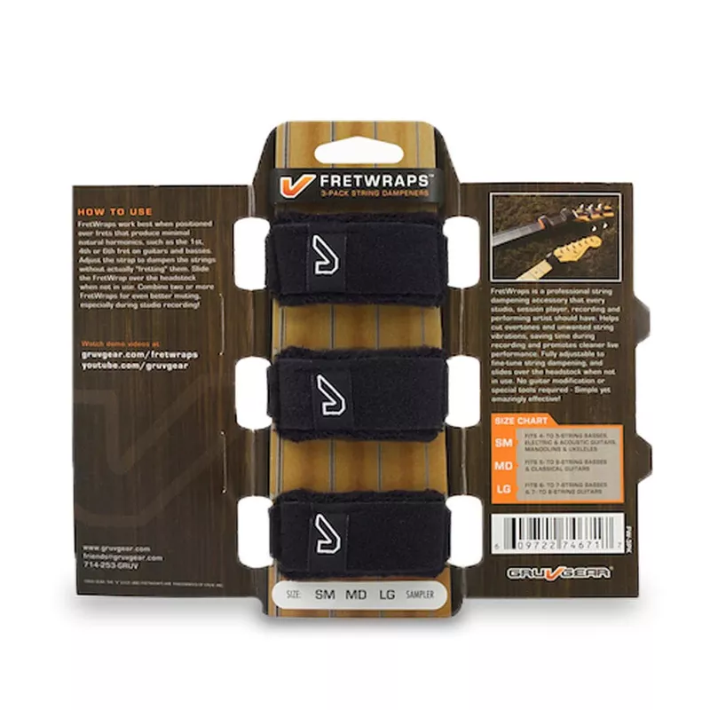 gruv-gear-fretwraps-string-muters-black-3-pack Gruv Gear FretWraps String Muters – Black – 3-pack
