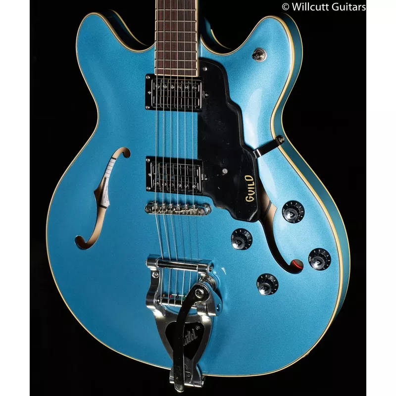 guild-starfire-i-dc-guild-vibrato-tailpiece-pelham-blue-439 Guild Starfire I DC Guild Vibrato Tailpiece Pelham Blue (439)