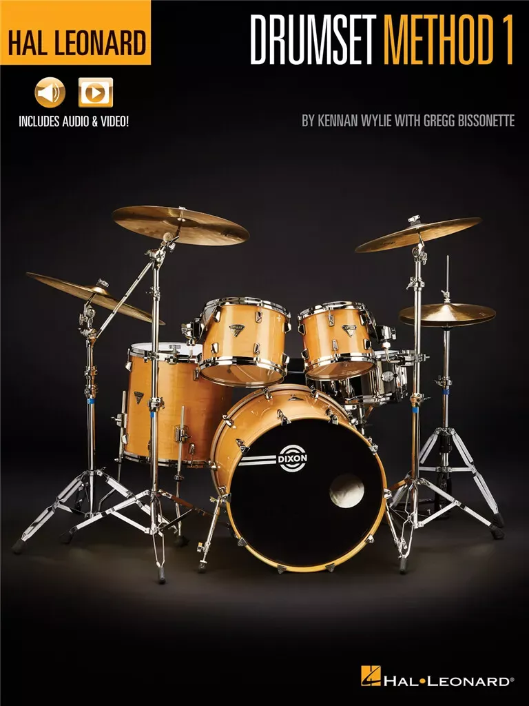 hal-leonard-drumset-method-book-1 Hal Leonard Drumset Method – Book 1