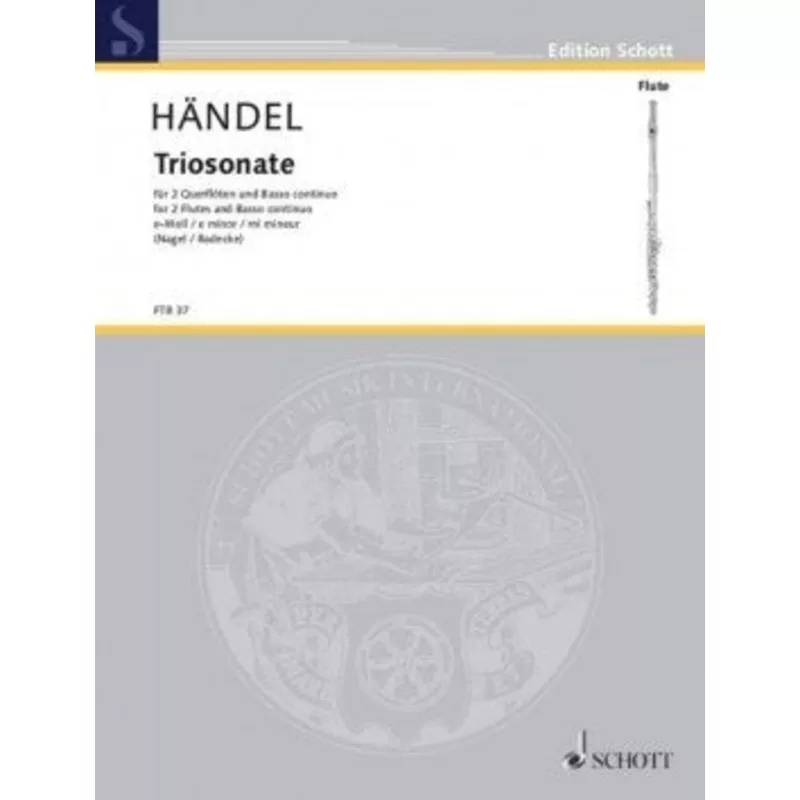 Handel, GF :: Triosonate e-Moll [Trio Sonata in E minor] HWV 395
