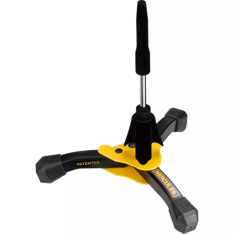 hercules-deluxe-flute-clarinet-stand-with-telescoping-peg Hercules Deluxe Flute / Clarinet Stand with Telescoping Peg