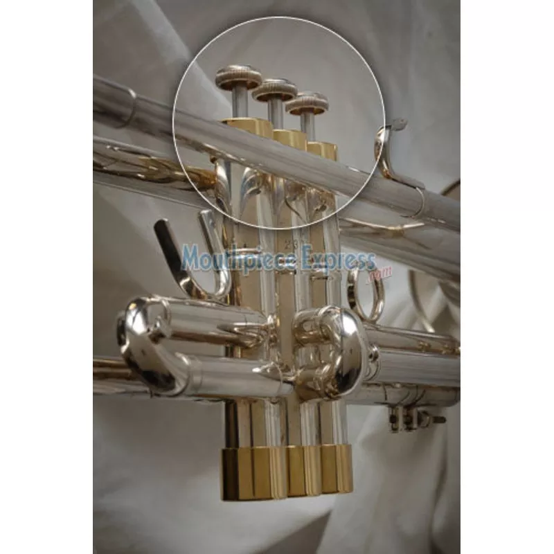High Profile Top Caps, Bach Strad (Raw Brass)
