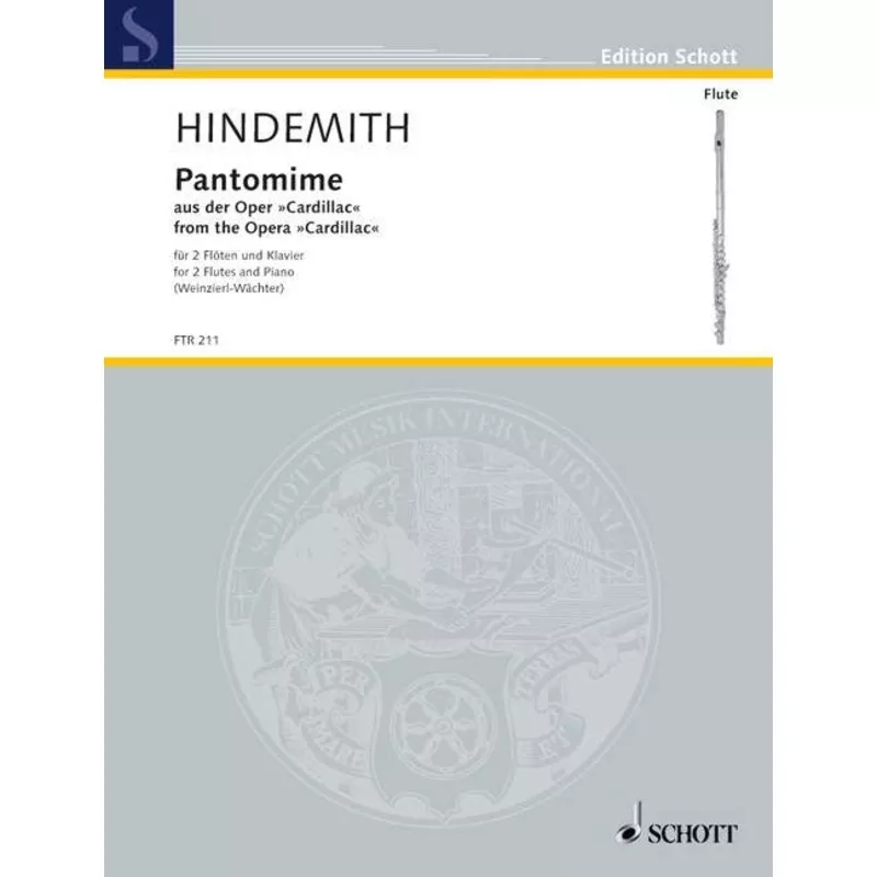 Hindemith, P :: Pantomime from the Opera ‘Cardillac’