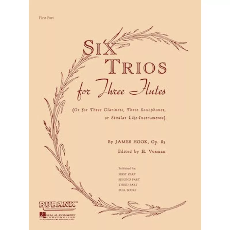 hook-j-six-trios-op-83-full-score Hook, J :: Six Trios, Op. 83 – Full Score
