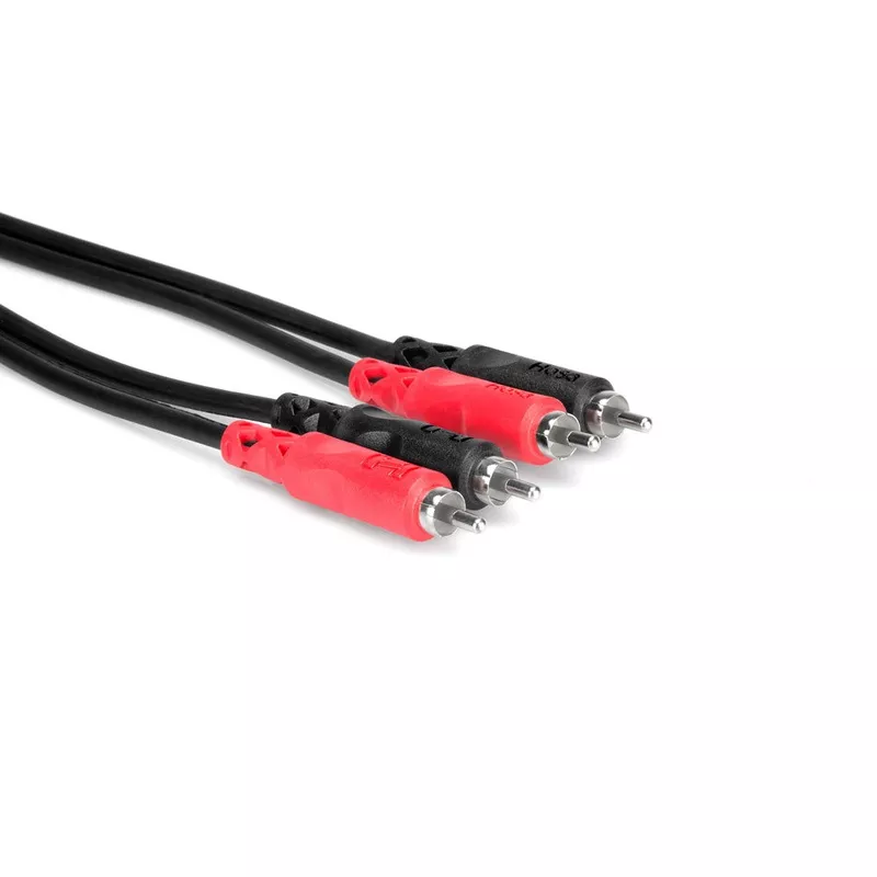 hosa-cra-202-stereo-interconnect-dual-rca-to-same-6-5-ft Hosa CRA-202 Stereo Interconnect Dual RCA to Same – 6.5 ft.