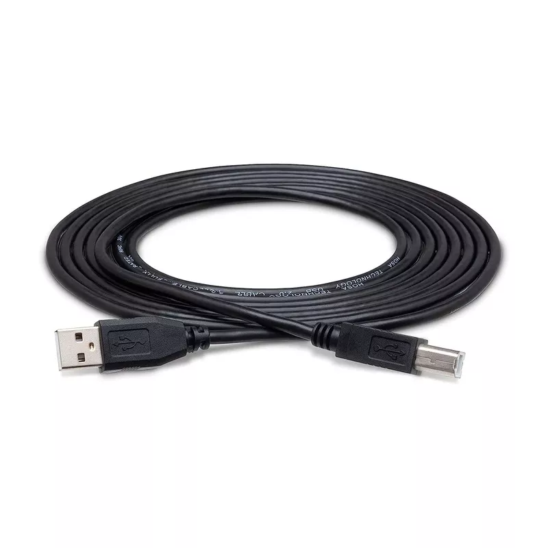 hosa-high-speed-usb-cable-type-to-type-b-10 Hosa High Speed USB Cable Type A to Type B 10′