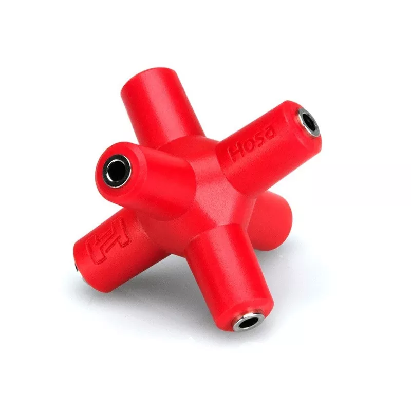 hosa-knucklebones-1-to-5-signal-splitter Hosa Knucklebones 1-to-5 Signal Splitter