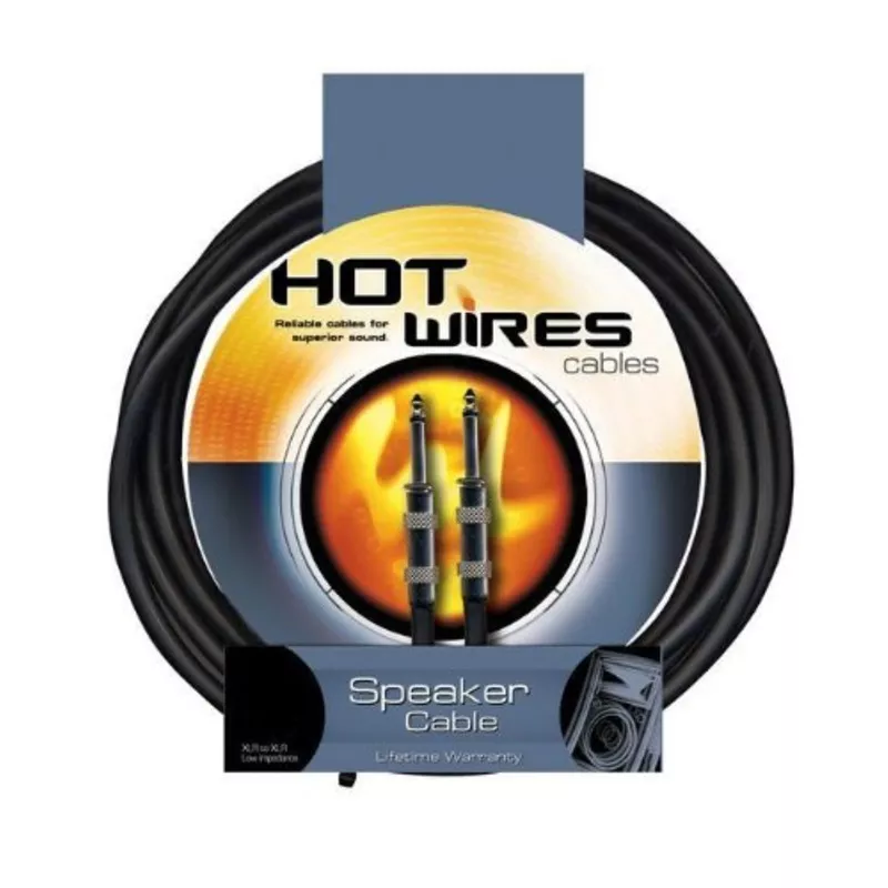 hot-wires-14awg-speaker-cable-standard-qtr-qtr-25 Hot Wires 14AWG Speaker Cable – Standard QTR-QTR – 25′