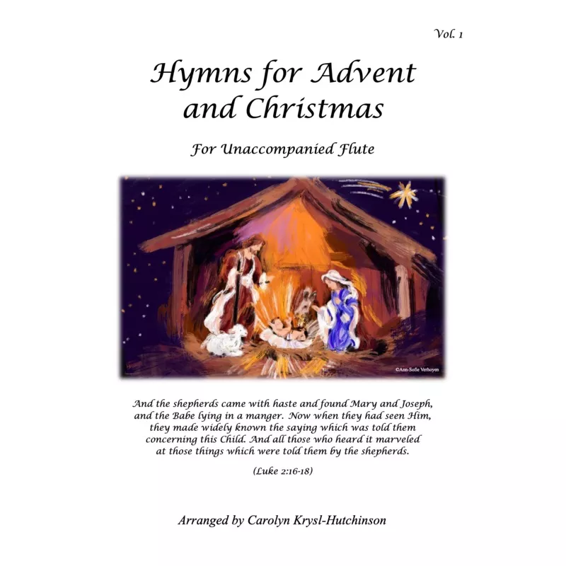 hymns-advent-christmas-unaccompanied-flute Hymns for Advent and Christmas for Unaccompanied Flute