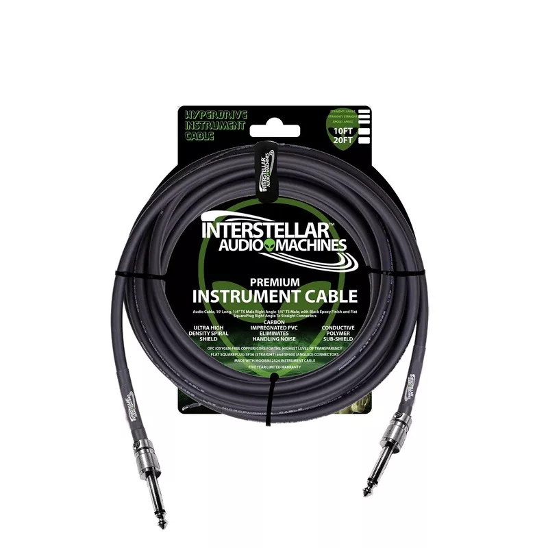 iam-10-hyperdrive-premium-cable-1-4-ts-male-straight-straight IAM 10′ Hyperdrive Premium Cable – 1/4 TS male Straight-Straight
