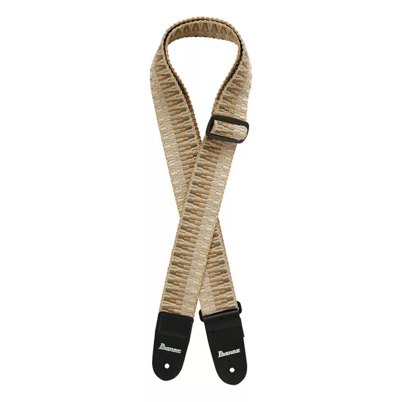 Ibanez GSB50 Braided Guitar Strap, Khaki