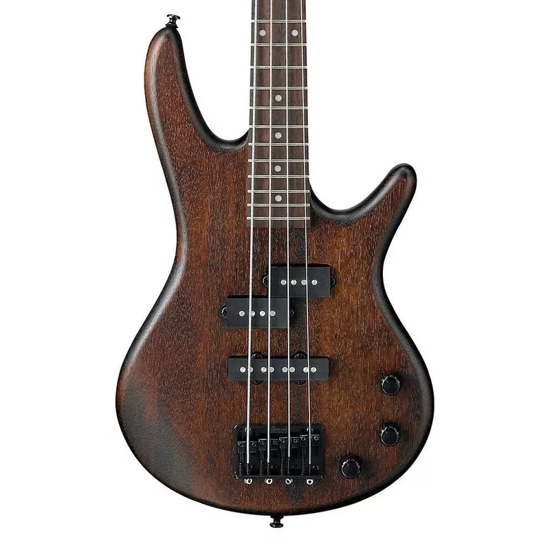 ibanez-gsrm20b-mikro-4-string-electric-bass-walnut-flat Ibanez GSRM20B Mikro 4 String Electric Bass – Walnut Flat