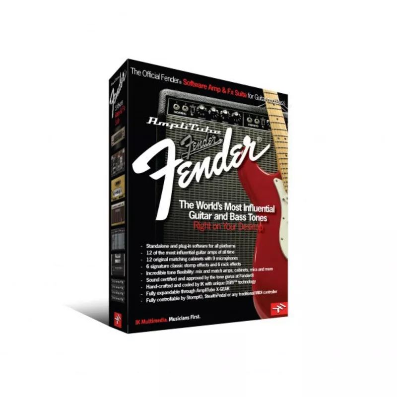 IK Multimedia Amplitube Fender Guitar Amp Effects [Download]