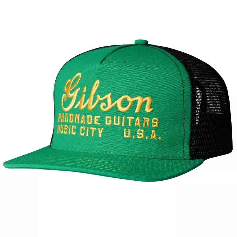 imogene-willie-x-gibson-handmade-guitars-trucker-hat imogene + willie x Gibson “Handmade Guitars” Trucker Hat