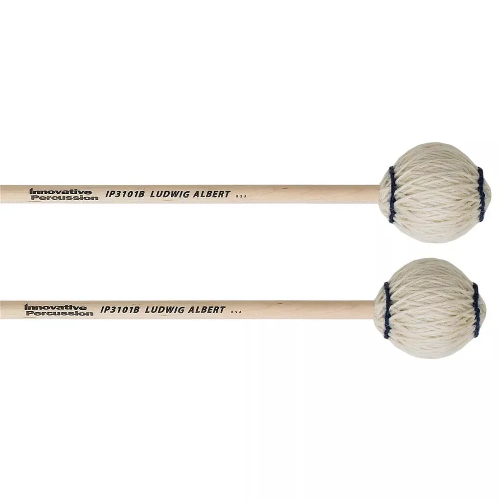 innovative-percussion-ludwig-albert-ip3101b-extra-soft-birch-marimba-mallets Innovative Percussion Ludwig Albert IP3101B Extra Soft Birch Marimba Mallets