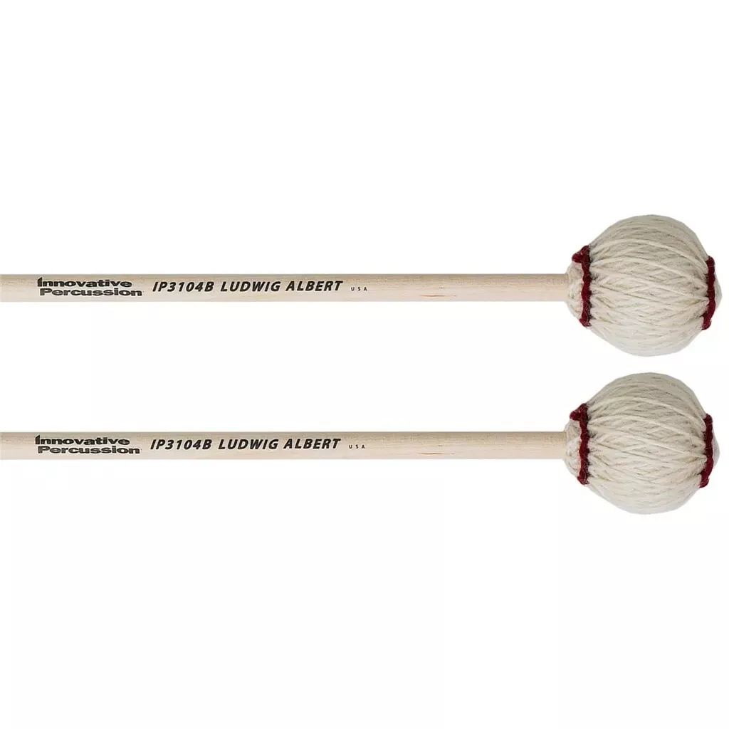 innovative-percussion-ludwig-albert-ip3104b-medium-soft-birch-marimba-mallets Innovative Percussion Ludwig Albert IP3104B Medium Soft Birch Marimba Mallets
