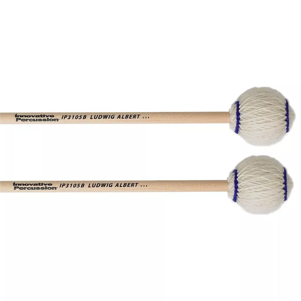 innovative-percussion-ludwig-albert-ip3105b-medium-birch-marimba-mallets Innovative Percussion Ludwig Albert IP3105B Medium Birch Marimba Mallets