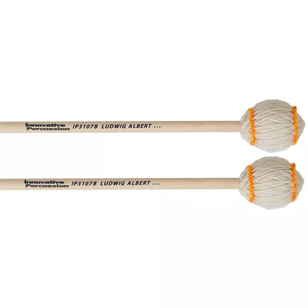 innovative-percussion-ludwig-albert-ip3107b-hard-birch-marimba-mallets Innovative Percussion Ludwig Albert IP3107B Hard Birch Marimba Mallets